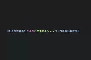 Balises de citation HTML