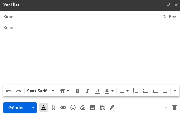 Gmail Cc Bcc