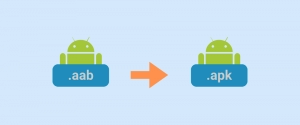 Android App Bundle (.aab) and Android Application Package (.apk)