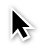 cursor:default