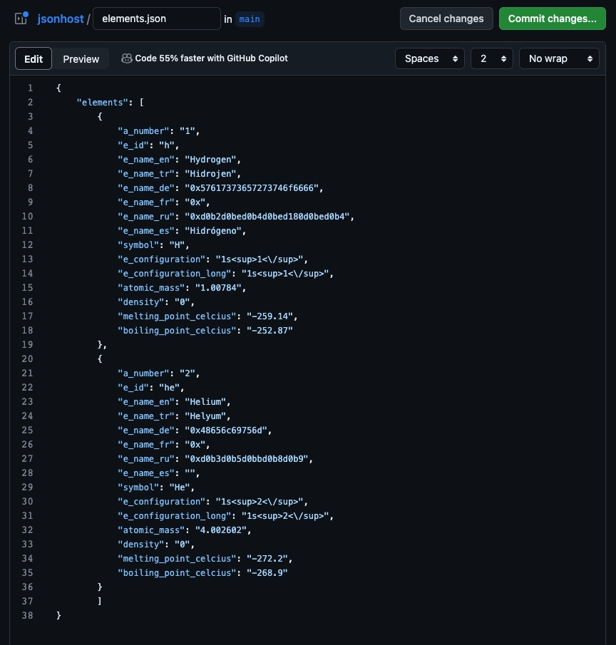 Github Edit Code