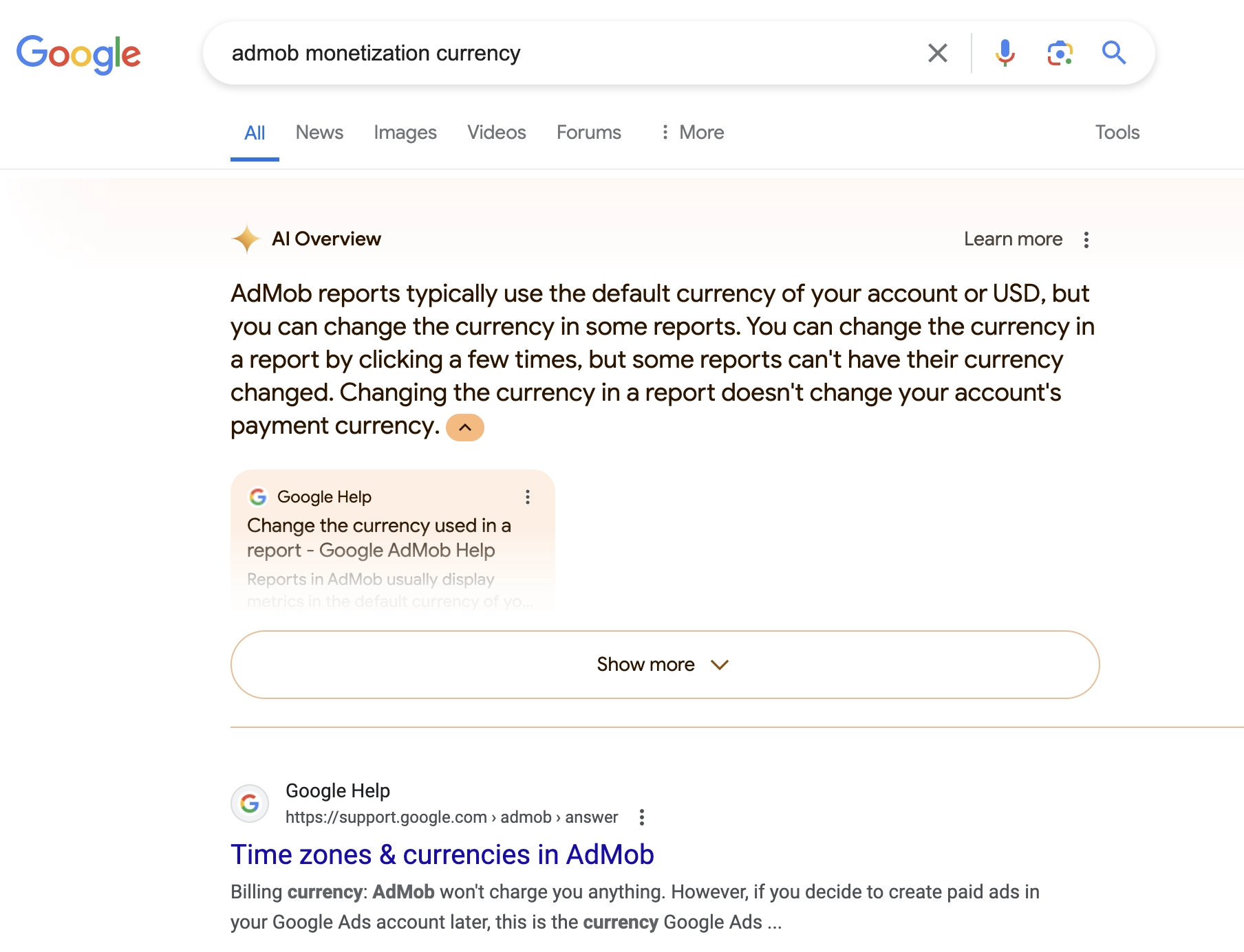 AI Overview Introduced
