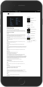 HTML Viewport Meta Tag