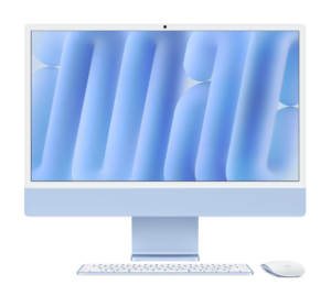 iMac M4 Chip Blue 2024