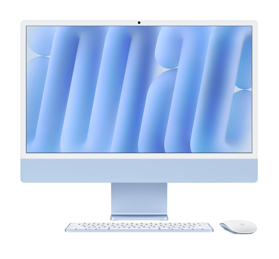 iMac M4 Chip Blue 2024