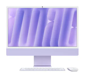 iMac M4 Chip Purple 2024
