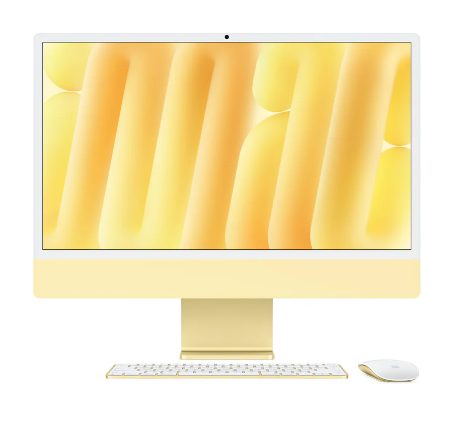 iMac M4 Chip Yellow 2024