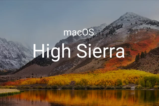 Mac OS High Sierra