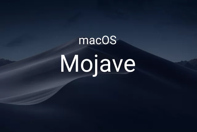 Mac OS Mojave