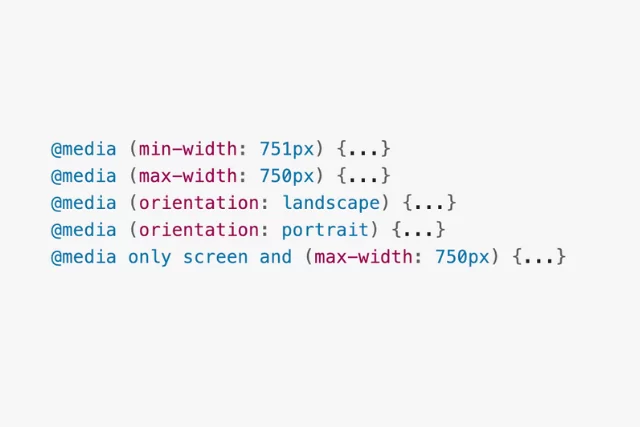 CSS-Medienabfrage und Responsive Design