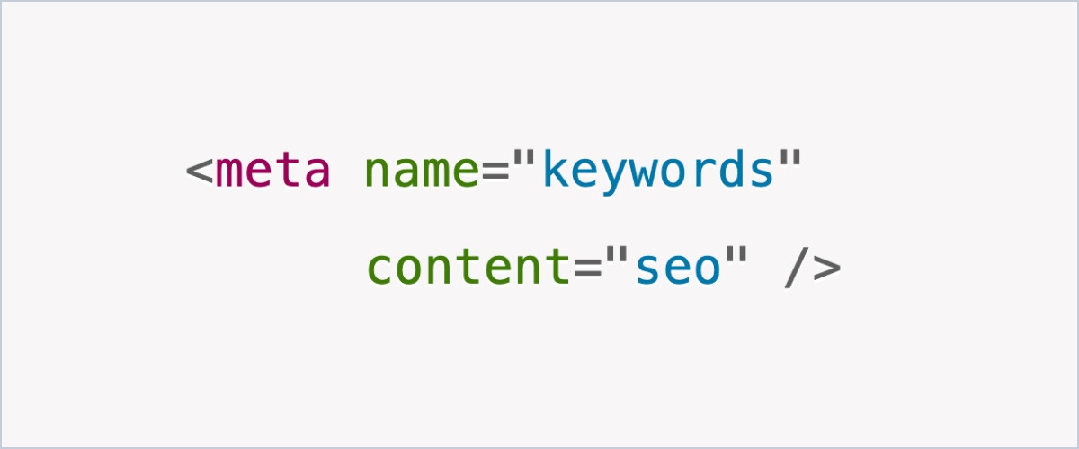 Meta Keywords Tag