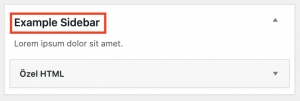 register_sidebar name