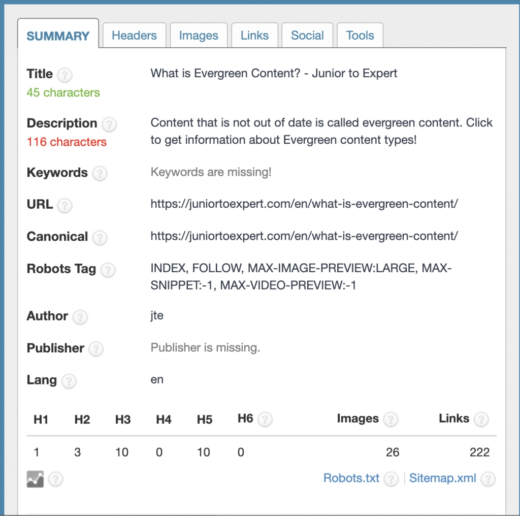 SEO Meta in 1 Click