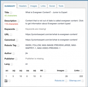 SEO Meta in 1 Click