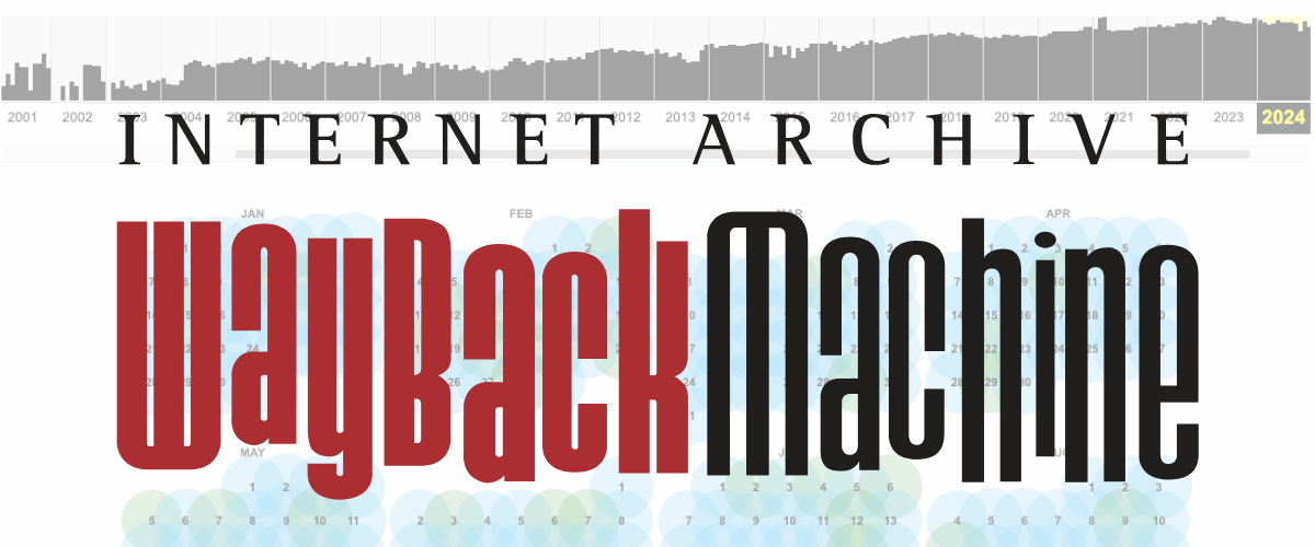 Wayback Machine: Internet-Archiv