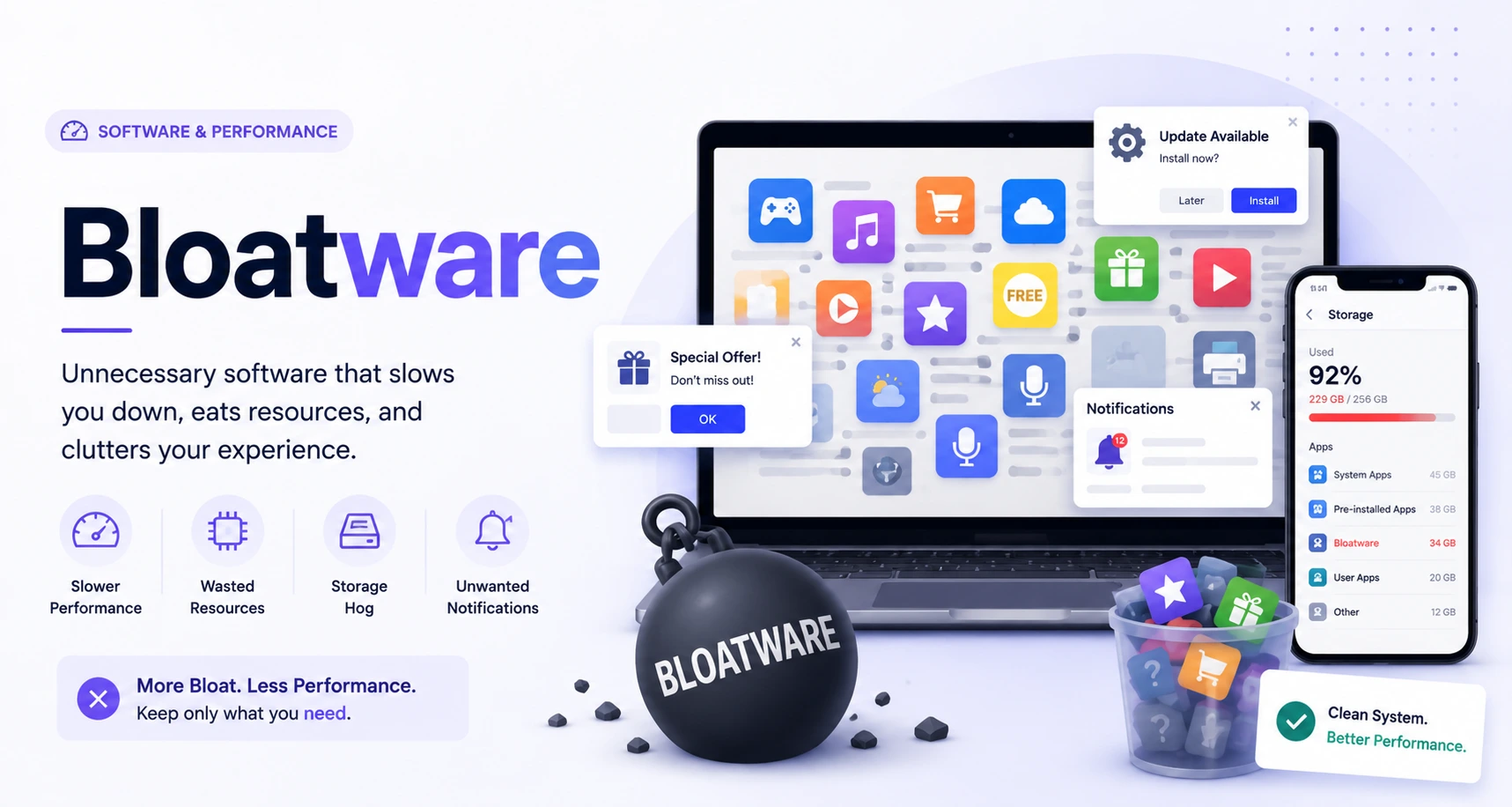 What is Bloatware?