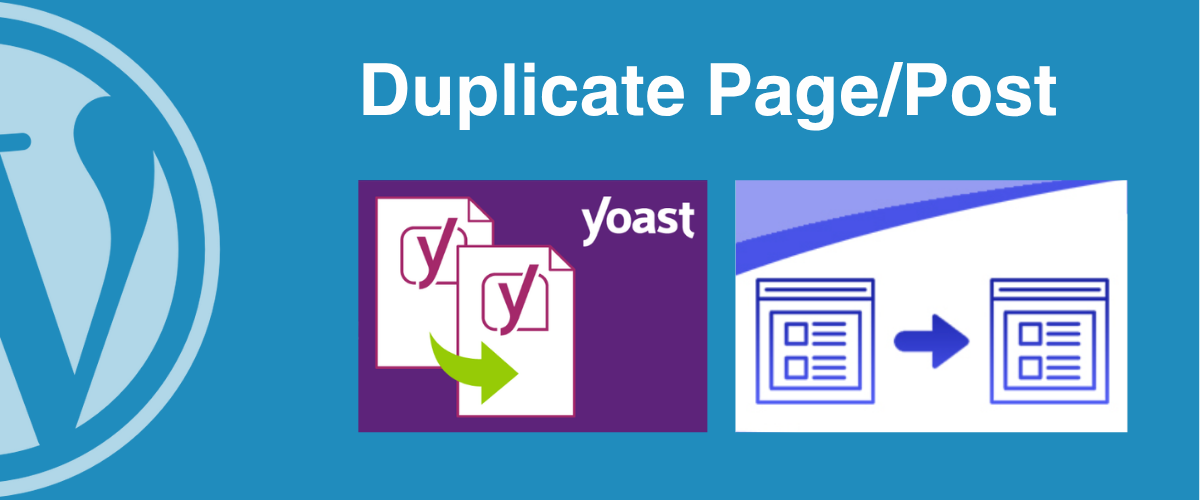 WordPress Duplicate Page/Post Plugin