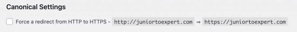 WordPress Redirect HTTP to HTTPS